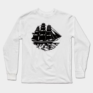 Pirate Ship Long Sleeve T-Shirt